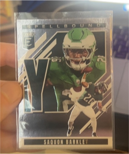 2025 Panini Donruss Elite - Spellbound Saquon Barkley #7 — front