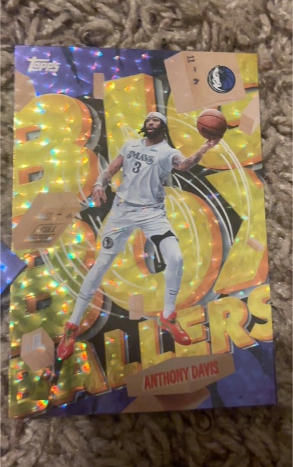 2025-26 Topps #BB-37 Anthony Davis Big Box Ballers Dallas Mavericks — front