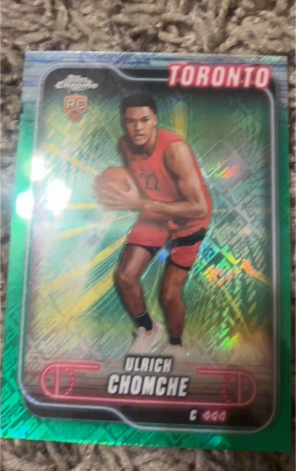 2024-25 Topps Chrome #191 Ulrich Chomche — front