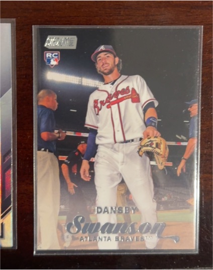2017 Topps Stadium Club #20 Dansby Swanson — front