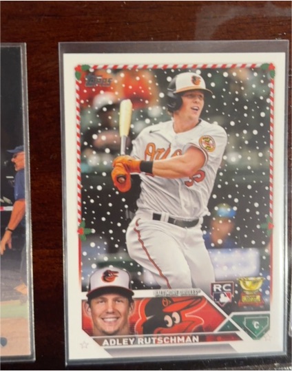 2023 Topps Holiday #H50 Adley Rutschman — front