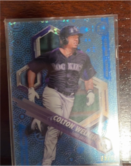 2018 Bowman High Tek Prospects #PHT-CW Colton Welker — front