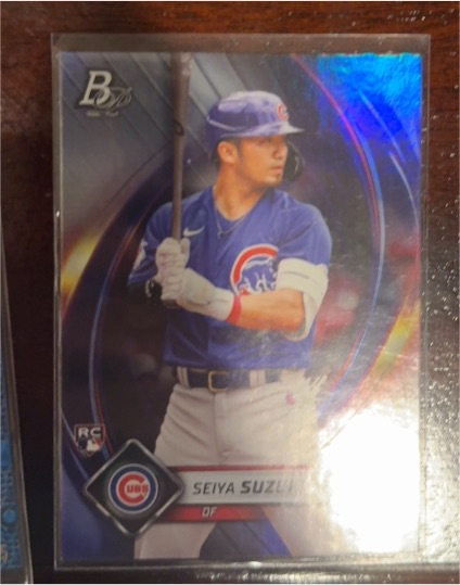 2022 Bowman Platinum #75 Seiya Suzuki — front