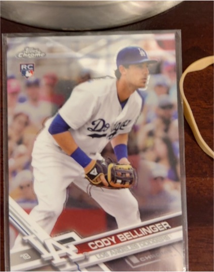 2017 Topps Chrome #79 Cody Bellinger — front