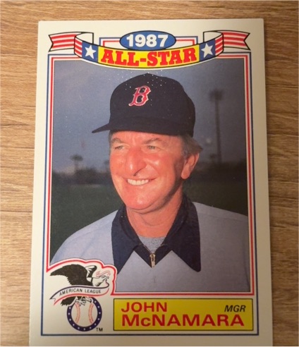 1988 Topps Glossy All-Stars #1 John McNamara — front