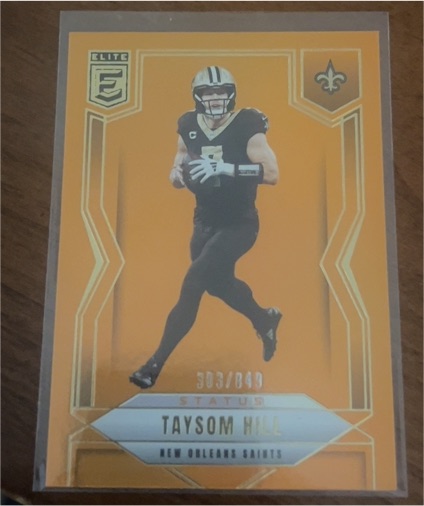 2025 Panini Donruss Elite #50 Taysom Hill — front