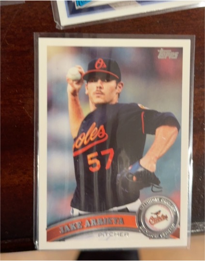 2011 Topps #393 Jake Arrieta — front