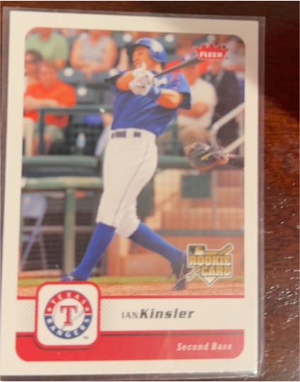 2006 Fleer #404 Ian Kinsler — front