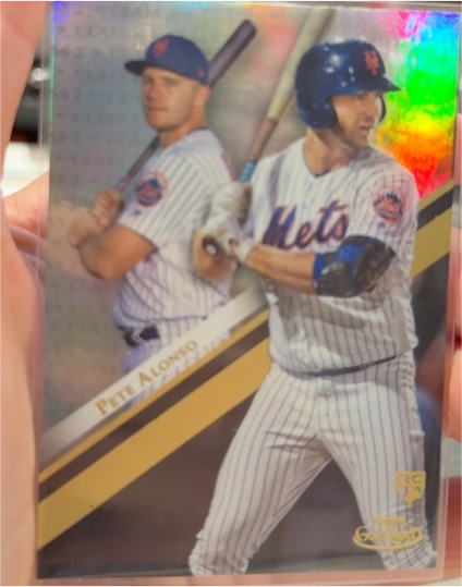 2019 Topps Gold Label #31 Pete Alonso — front