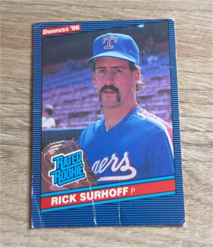 1986 Donruss #42 Rick Surhoff — front