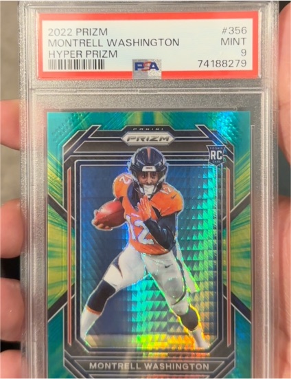 2022 Panini Prizm #356 Montrell Washington — front