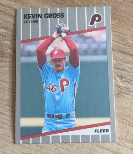 1989 Fleer #569 Kevin Gross — front