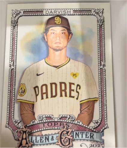 2025 Topps Allen & Ginter #150 Yu Darvish — front