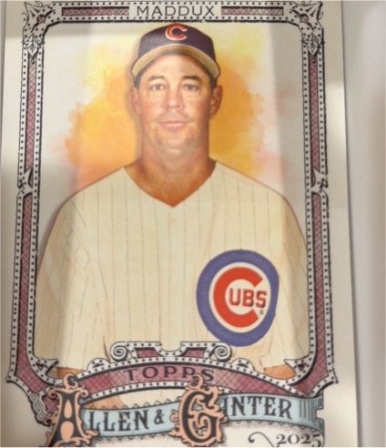 2025 Topps Allen & Ginter #41 Greg Maddux — front