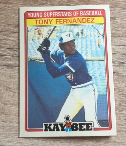 1986 Topps Kay-Bee #11 Tony Fernandez — front