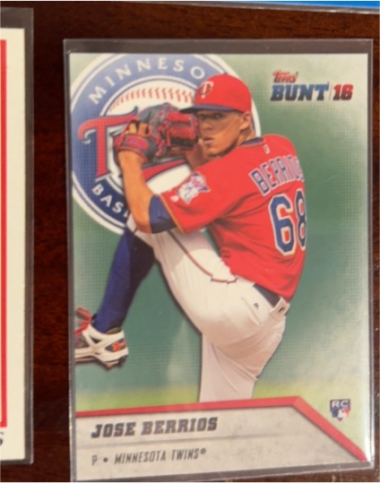 2016 Topps Bunt #75 Jose Berrios — front