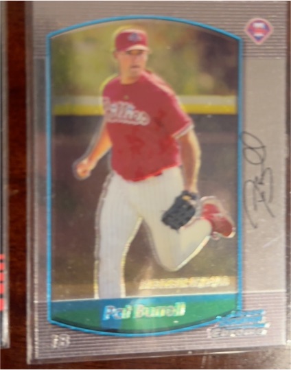 2000 Bowman Draft Picks & Prospects #1 Pat Burrell — front