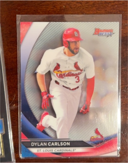 2020 Bowman's Best #TP-9 Dylan Carlson — front