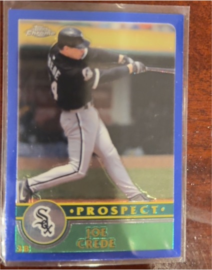 2003 Topps Traded & Rookies #T142 Joe Crede — front