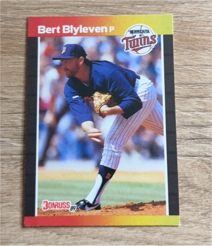 1989 Donruss #119 Bert Blyleven — front
