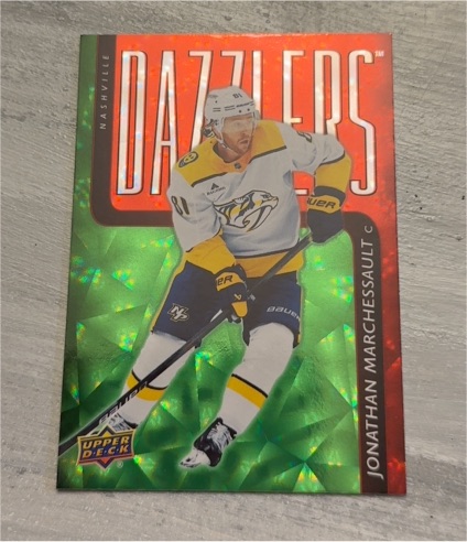 2025-26 Upper Deck Series 1 Dazzlers #DZ-33 Jonathan Marchessault — front