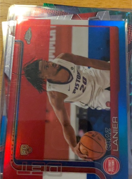 2025-26 Topps Chrome #288 Chaz Lanier — front