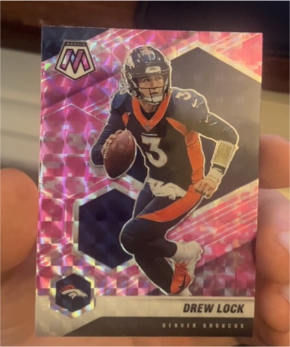 2021 Panini Mosaic #66 Drew Lock — front