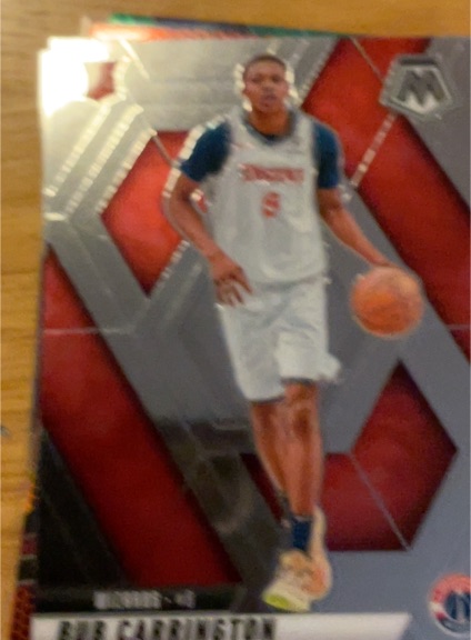 2024-25 Panini Mosaic #206 Bub Carrington — front