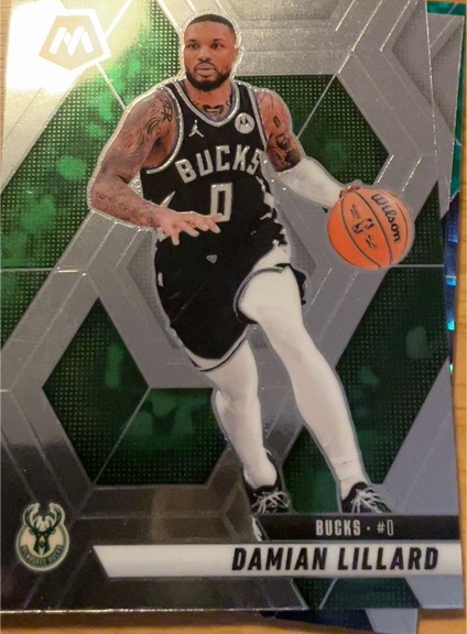 2024-25 Panini Mosaic #0 Damian Lillard — front