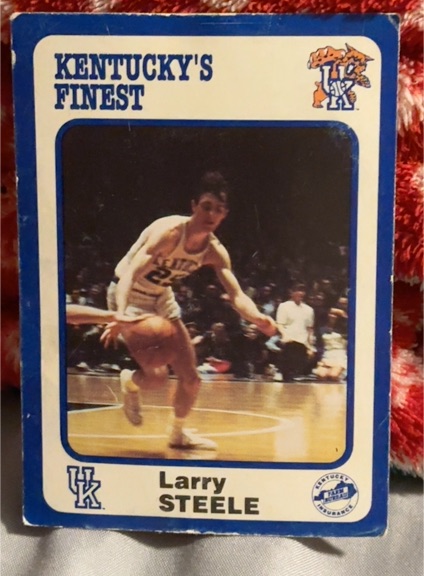 1988 Collegiate Collection Kentucky's Finest Larry Steele — front