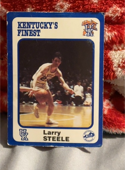 1988 Collegiate Collection Kentucky's Finest Larry Steele — front