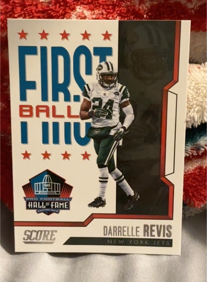 2023 Panini Score #2 Darrelle Revis First Ballot — front