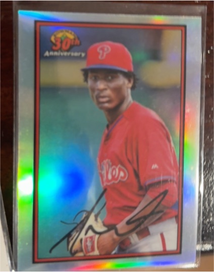 2019 Bowman Chrome 30th Anniversary #B30-SS Sixto Sanchez — front