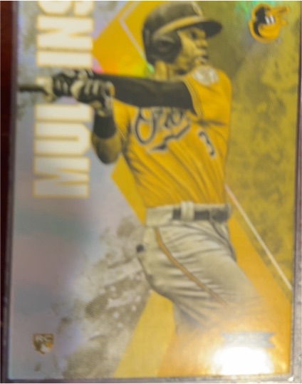 2019 Topps Fire #56 Cedric Mullins — front