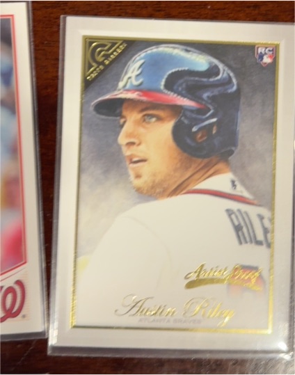 2019 Topps Gallery #5 Austin Riley — front