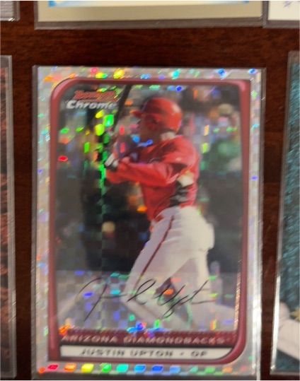 2008 Bowman Chrome #6 Justin Upton — front