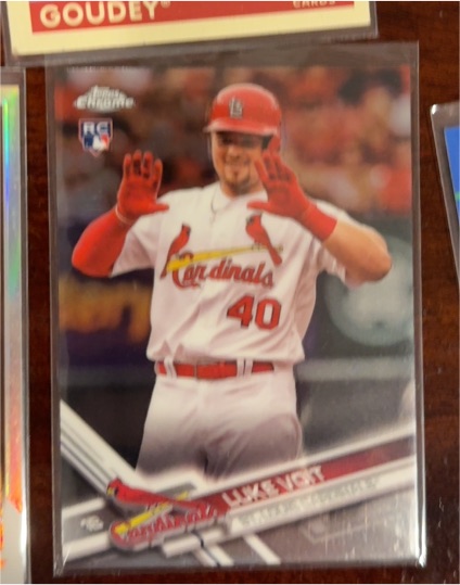 2017 Topps Chrome Update #HMT36 Luke Voit — front