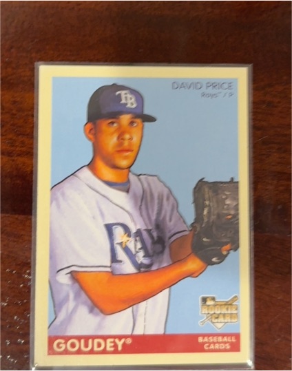 2008 Upper Deck Goudey #126 David Price — front