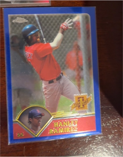 2003 Topps Traded & Rookies #T181 Hanley Ramirez — front