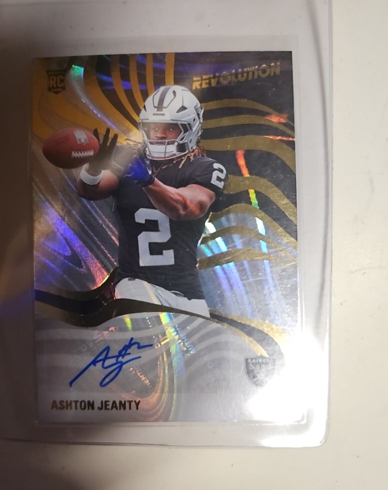 2025 Panini Revolution #RSA-AJY Ashton Jeanty — front