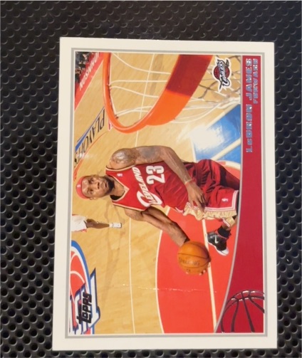 2009-10 Topps #42 LeBron James — front