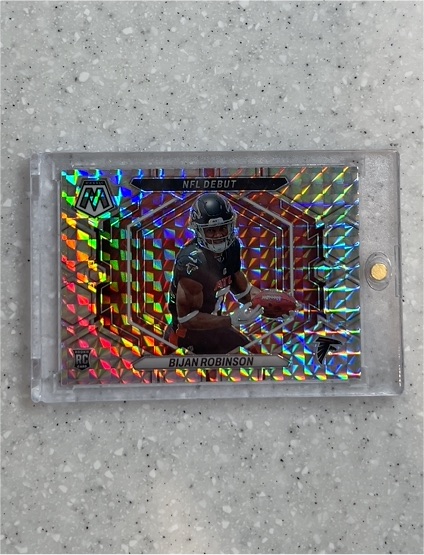 2023 Panini Mosaic NFL Debut #ND-9 Bijan Robinson — front