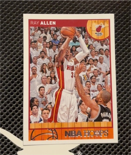 2013-14 NBA Hoops #87 Ray Allen — front