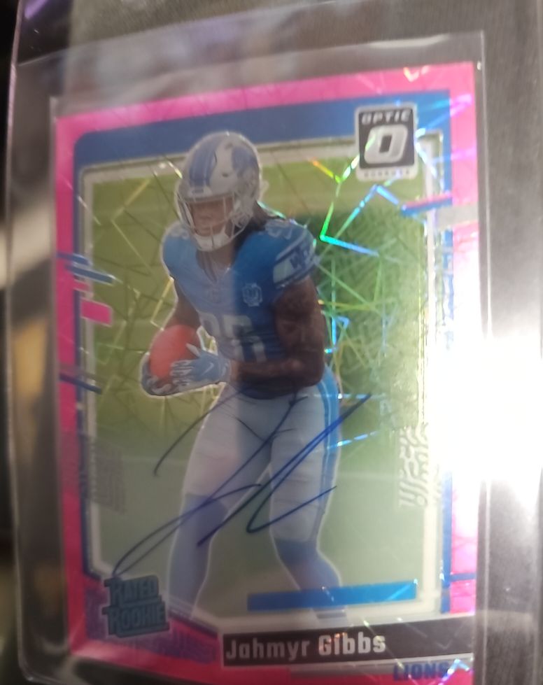 2023 Donruss Optic #236 Johmyr Gibbs — front
