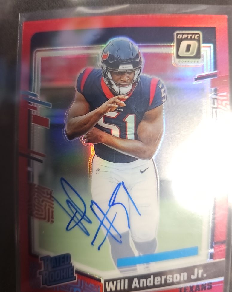 2023 Donruss Optic #246 Will Anderson Jr. — front