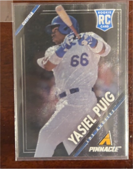 2013 Pinnacle #RC 66 Yasiel Puig — front