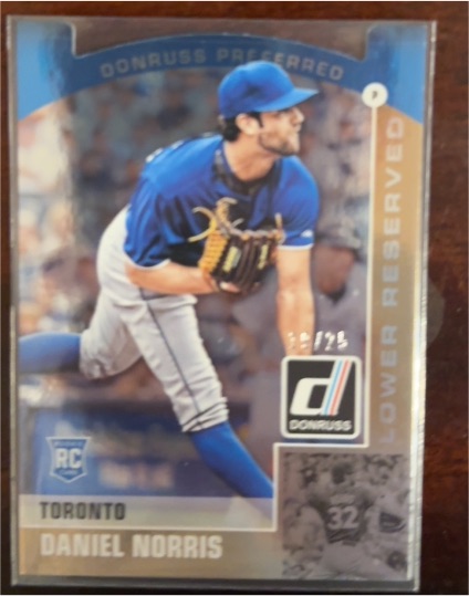 2015 Donruss Preferred #14 Daniel Norris — front