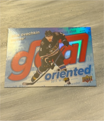 2025-26 Upper Deck Series 1 Goal Oriented #GO-8 Alex Ovechkin — front