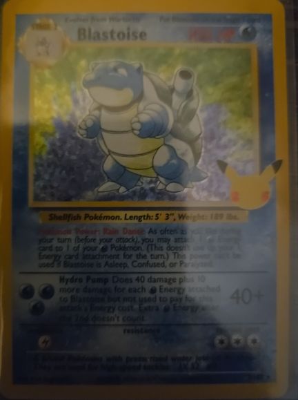 1995 Pokémon #2 Blastoise — front