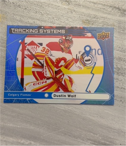 2025-26 Upper Deck Series 1 #TS-23 Dustin Wolf — front